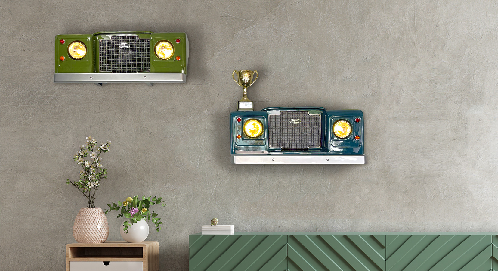 Land Junior Wall Art Banner