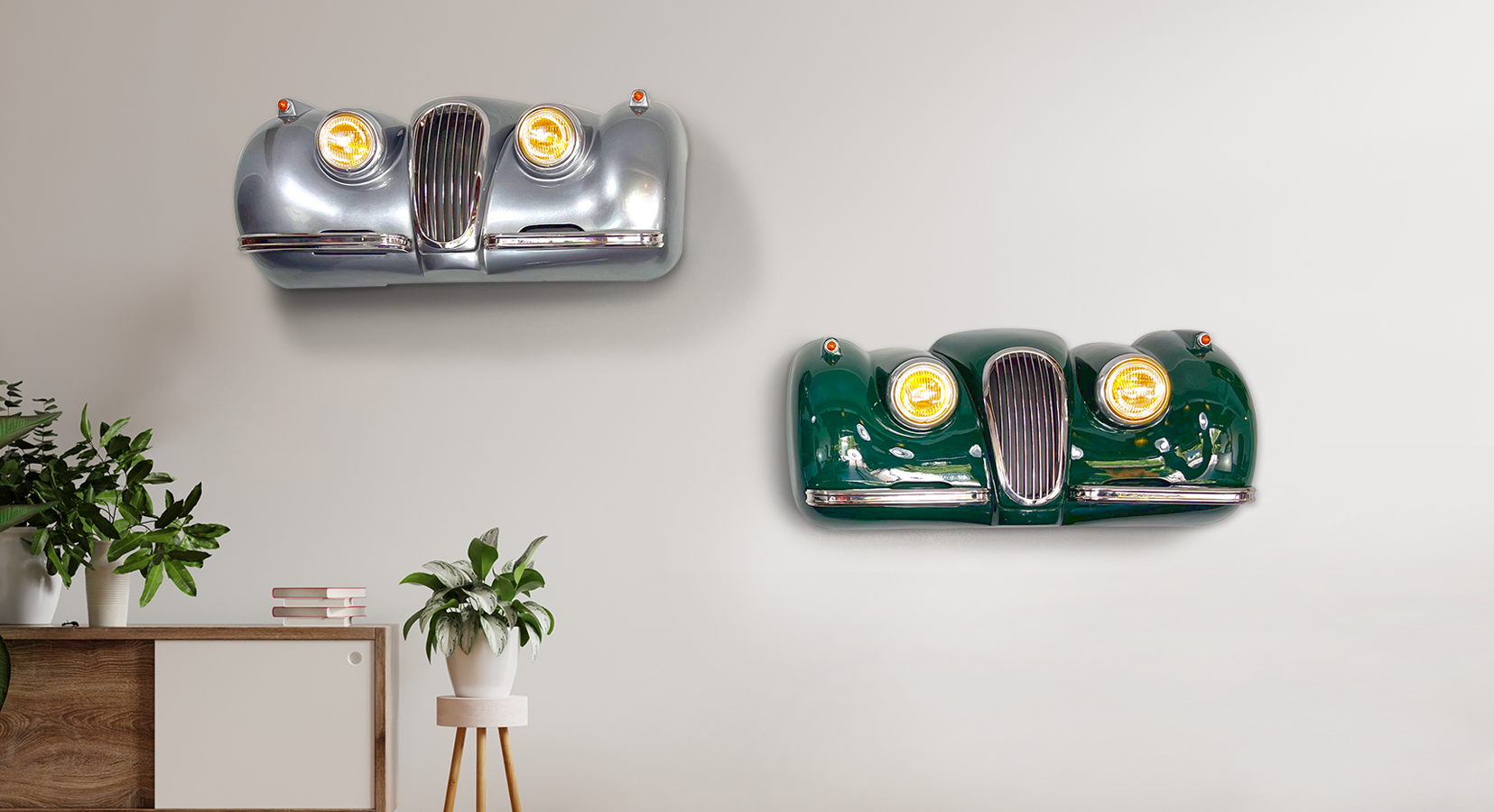 XK120 Wall Art Banner